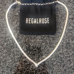 Regal Rose Chevron Collar